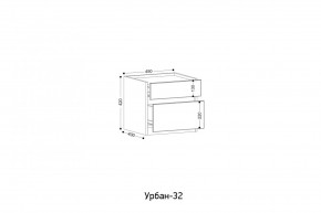 УРБАН- 32 Тумба в Сургуте - surgut.ok-mebel.com | фото 2