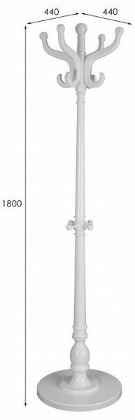 Вешалка-стойка В 1Н в Сургуте - surgut.ok-mebel.com | фото 7
