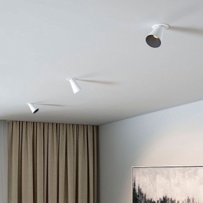 Встраиваемый светильник Elektrostandard Bell 25097/LED 8W 3000K белый в Сургуте - surgut.ok-mebel.com | фото 4