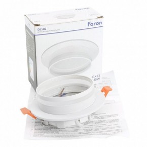 Встраиваемый светильник Feron DL502 51089 в Сургуте - surgut.ok-mebel.com | фото 9