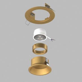 Встраиваемый светильник Lightstar Domino D61303GMOD в Сургуте - surgut.ok-mebel.com | фото 3
