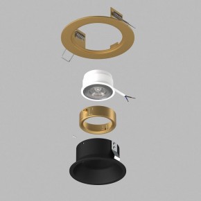 Встраиваемый светильник Lightstar Domino D61307GMOD в Сургуте - surgut.ok-mebel.com | фото 3