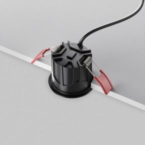 Встраиваемый светильник Maytoni Alfa LED DL043-01-10W2.7K-RD-B в Сургуте - surgut.ok-mebel.com | фото 9