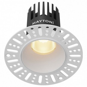 Встраиваемый светильник Maytoni Dip DL119-10W-2.7K-TRS-W в Сургуте - surgut.ok-mebel.com | фото