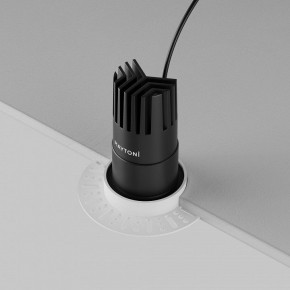 Встраиваемый светильник Maytoni Dip DL120-10W-2.7K-TRS-B в Сургуте - surgut.ok-mebel.com | фото 6