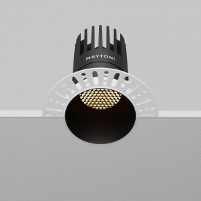 Встраиваемый светильник Maytoni Dip DL122-15W-2.7K-TRS-B в Сургуте - surgut.ok-mebel.com | фото 7