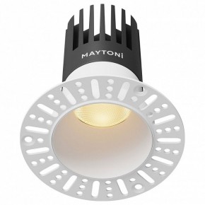 Встраиваемый светильник Maytoni Dip DL122-15W-2.7K-TRS-W в Сургуте - surgut.ok-mebel.com | фото