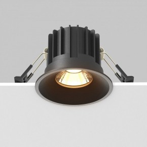 Встраиваемый светильник Maytoni Round DL058-12W2.7K-B в Сургуте - surgut.ok-mebel.com | фото 4