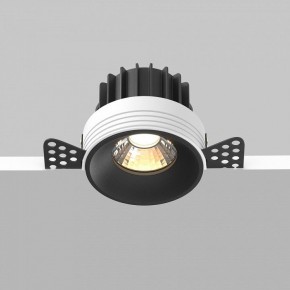 Встраиваемый светильник Maytoni Round DL058-12W3K-TRS-B в Сургуте - surgut.ok-mebel.com | фото 4