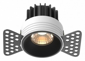 Встраиваемый светильник Maytoni Round DL058-7W3K-TRS-B в Сургуте - surgut.ok-mebel.com | фото 2
