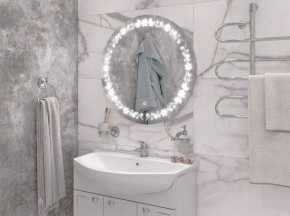 Зеркало Амстердам 700х700 с подсветкой Sansa (GL7026Z) в Сургуте - surgut.ok-mebel.com | фото 5