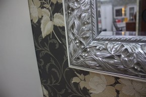 Зеркало большое Тиффани Premium черная/серебро (ТФ/02(П) в Сургуте - surgut.ok-mebel.com | фото 3