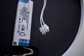 Зеркало Будапешт 700х700 с подсветкой Sansa (GL7034Z) в Сургуте - surgut.ok-mebel.com | фото 6