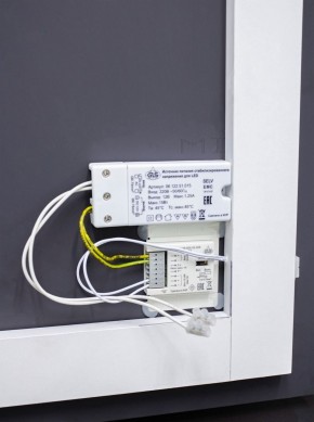 Зеркало Минск 700х700 с подсветкой Домино (GL7039Z) в Сургуте - surgut.ok-mebel.com | фото 6